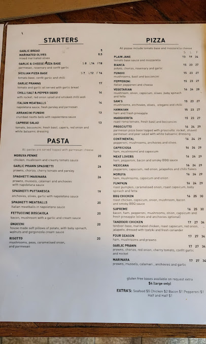 Menu Church Street Pizzeria - 0