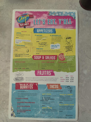 Menu Chuy's - 4
