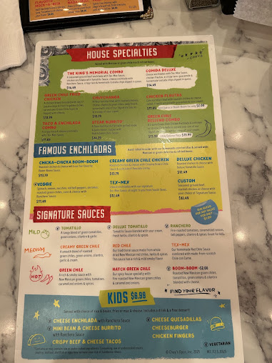 Menu Chuy's - 8
