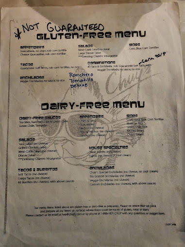 Menu Chuy's - 9