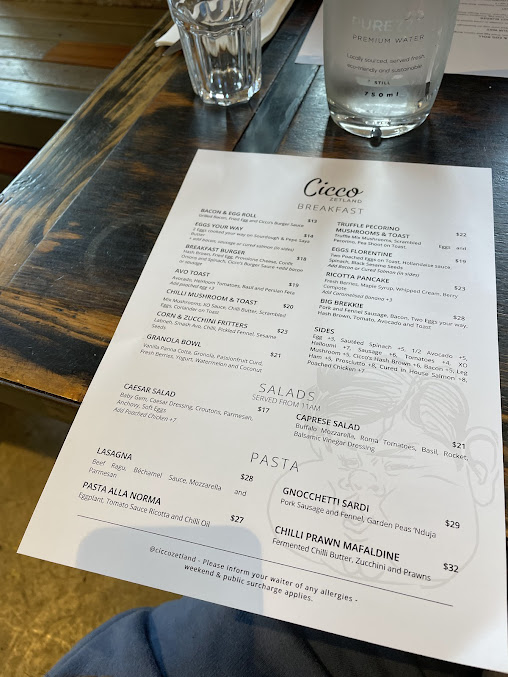 Menu Cicco Zetland - 5