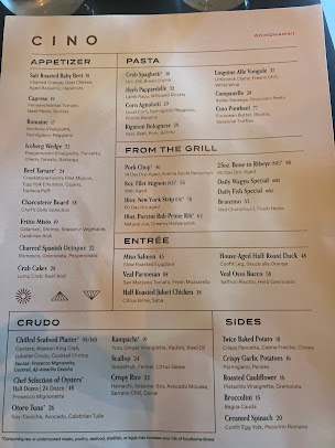 Menu Cino - 1