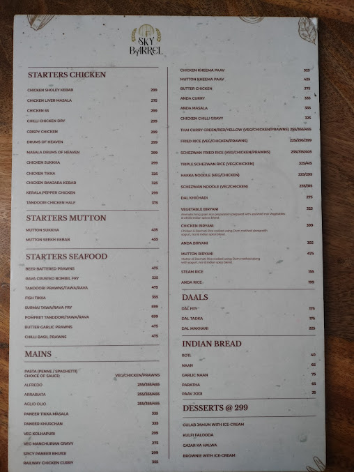 Menu Circuit House - 2