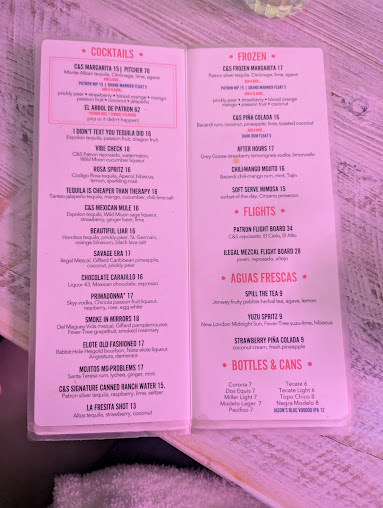 Menu Citrus & Salt Boston - 0