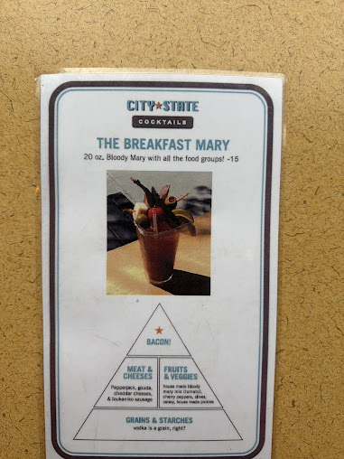 Menu City State Diner And Bakery - 0