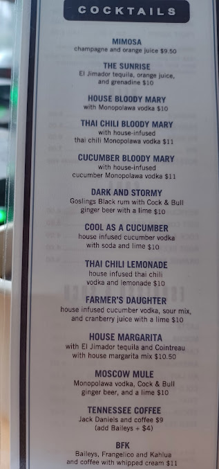 Menu City State Diner And Bakery - 1