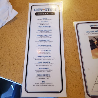 Menu City State Diner And Bakery - 2