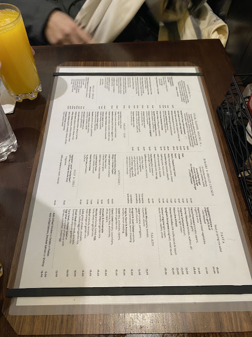 Menu Clark's - 0