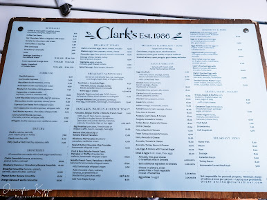 Menu Clark's - 4