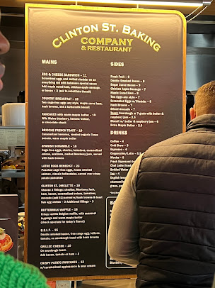 Menu Clinton St. Baking Company - 4