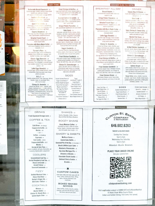 Menu Clinton St. Baking Company - 8