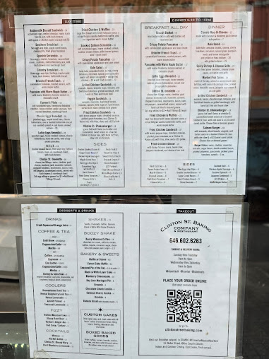 Menu Clinton St. Baking Company - 9