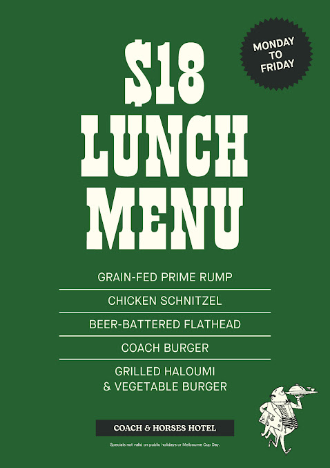 Menu Coach And Horses Hotel - 4