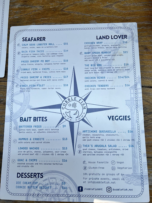 Menu Cobble Fish - 4