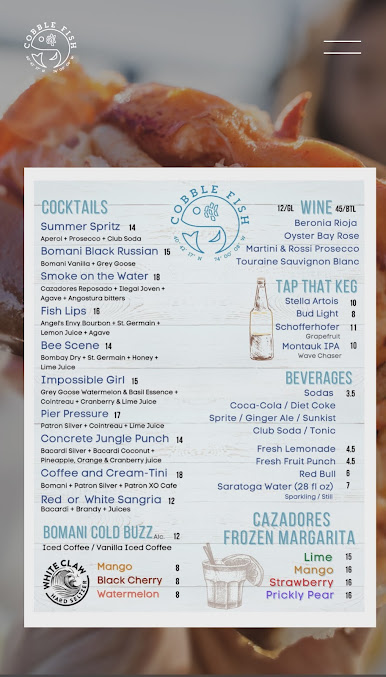 Menu Cobble Fish - 7
