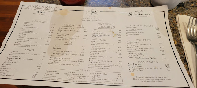 Menu Coccetti's A Restaurant & Bakery - 4