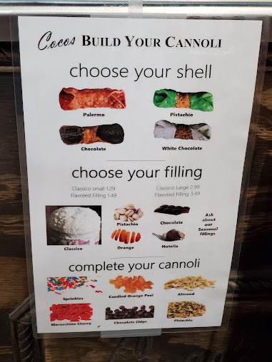 Menu Cocos Italian Market Restaurant Catering - 3
