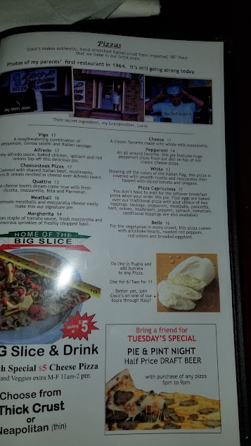 Menu Cocos Italian Market Restaurant Catering - 6