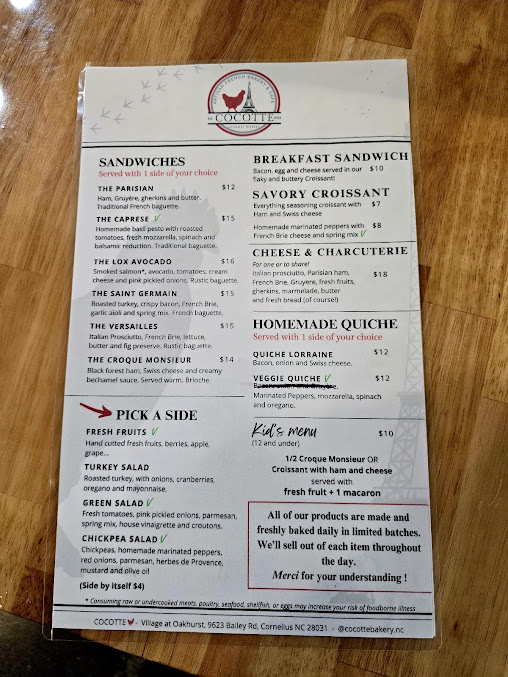 Menu Cocotte - 0