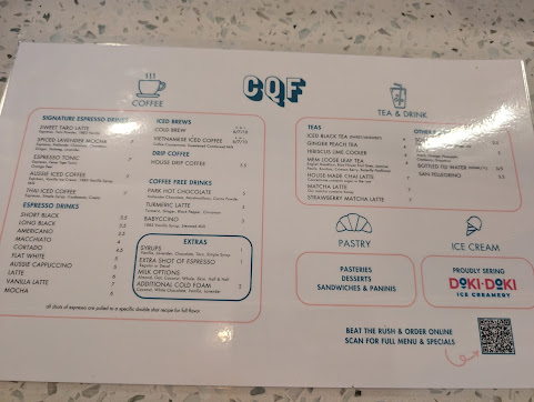 Menu Collins Quarter At Forsyth - 5