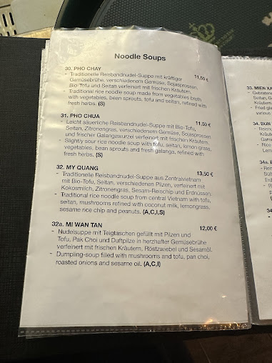 Menu Comcha - Veganes Vietnamesisches Restaurant - 2