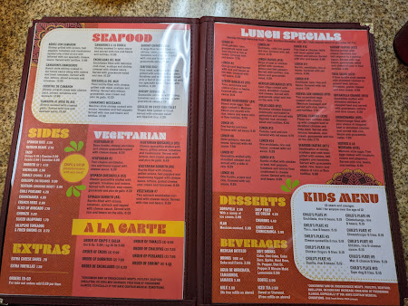Menu Con Sabor A México - 2