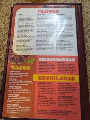 Menu Con Sabor A México - 4