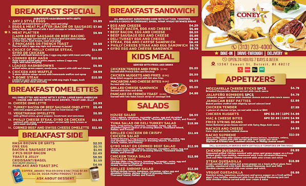 Menu Coney Star Halal Kitchen - 2