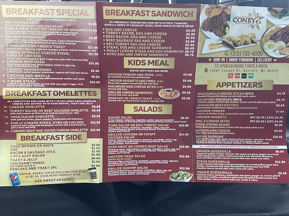 Menu Coney Star Halal Kitchen - 3