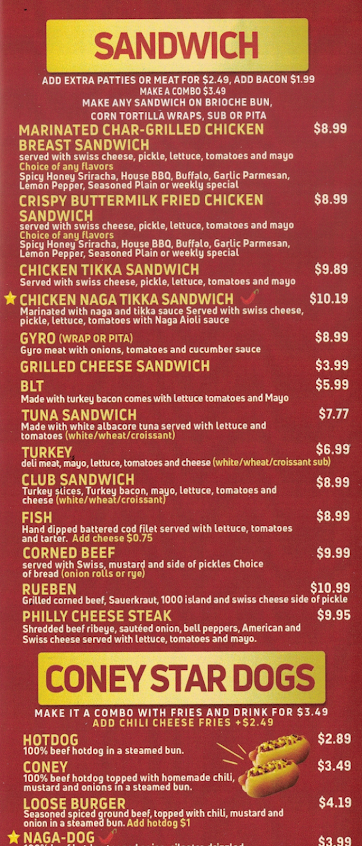 Menu Coney Star Halal Kitchen - 6