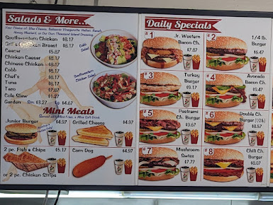 Menu Connals Burgers Salads Subs - 1