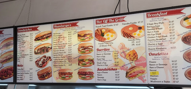 Menu Connals Burgers Salads Subs - 9