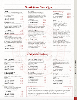 Menu Connie's Pizza - 3