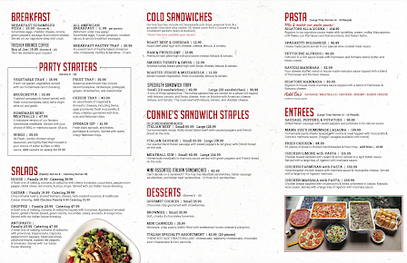 Menu Connie's Pizza - 7