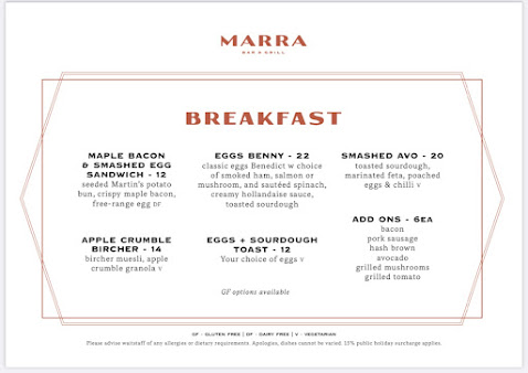 Menu Coogee Bay Hotel - 1