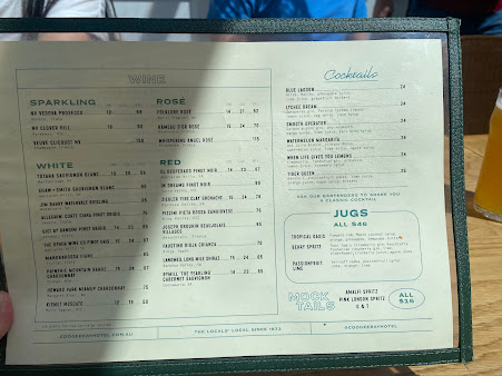 Menu Coogee Bay Hotel - 5