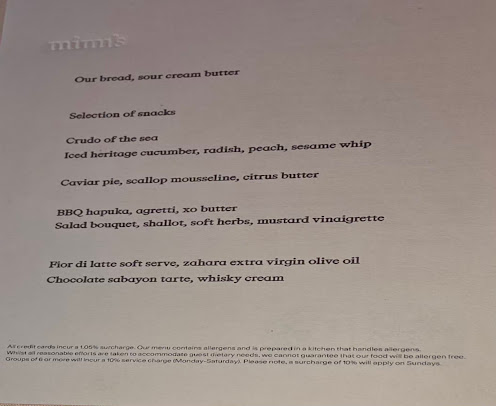 Menu Coogee Pavilion Ground Floor - 2