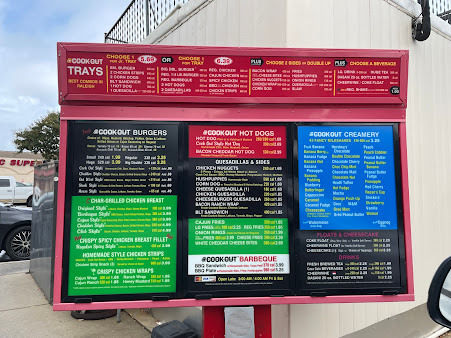 Menu Cook Out - 1