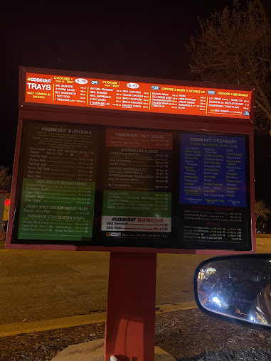 Menu Cook Out - 3