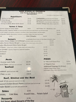 Menu Cool Pickle In Paradise - 9