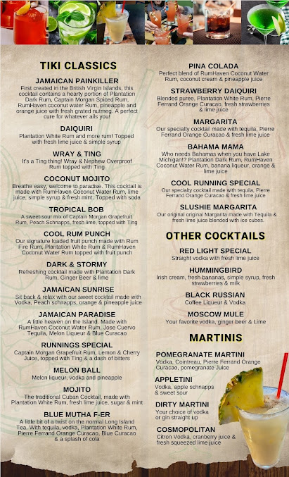 Menu Cool Runnings Restaurant Bar - 5