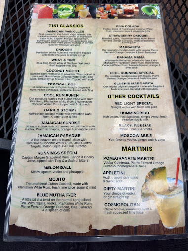 Menu Cool Runnings Restaurant Bar - 6
