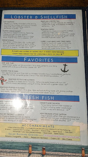 Menu Cooper's Seafood House - 7
