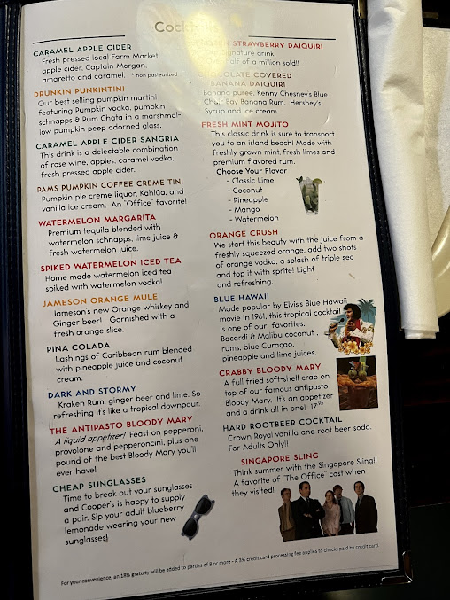 Menu Cooper's Seafood House - 9
