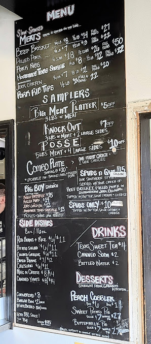 Menu Coops West Texas Bbq Catering - 0