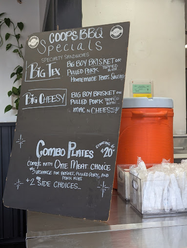 Menu Coops West Texas Bbq Catering - 5