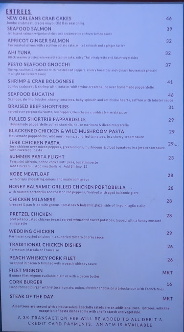 Menu Cork Bar & Restaurant - 2