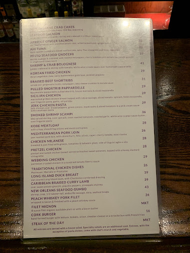 Menu Cork Bar & Restaurant - 5