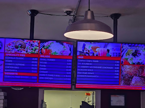 Menu Cosmos Pizza Corolla Light - 1