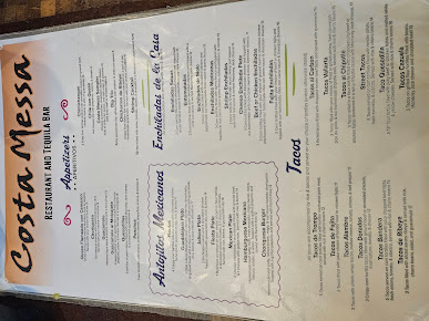 Menu Costa Messa Restaurant South - 4
